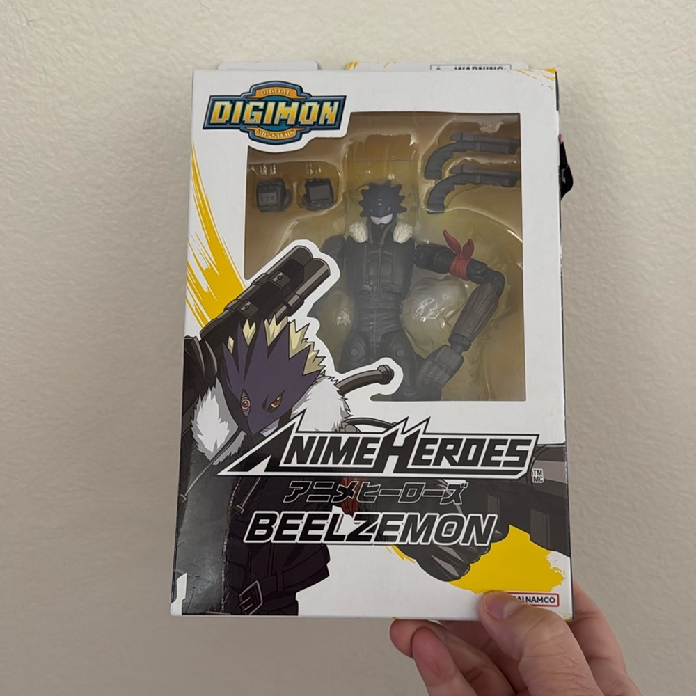 Bandai Anime Heroes Digimon Digital Monster BEELZEMON Action Figure